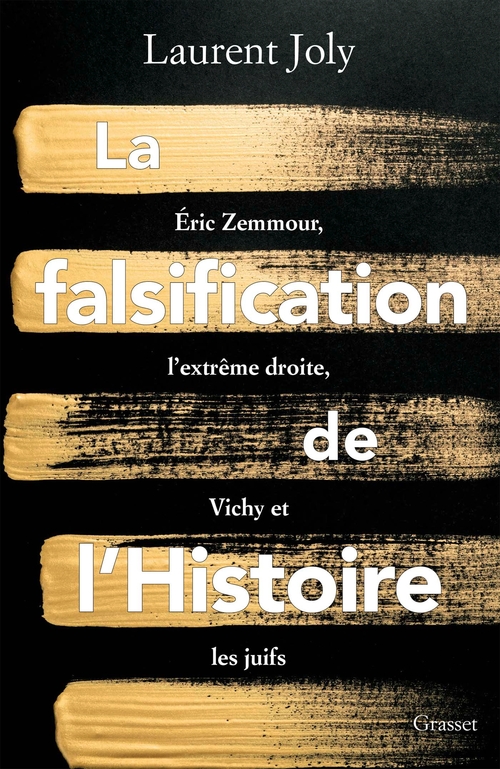 Couverture ebook de La falsification de l'Histoire, de Laurent Joly