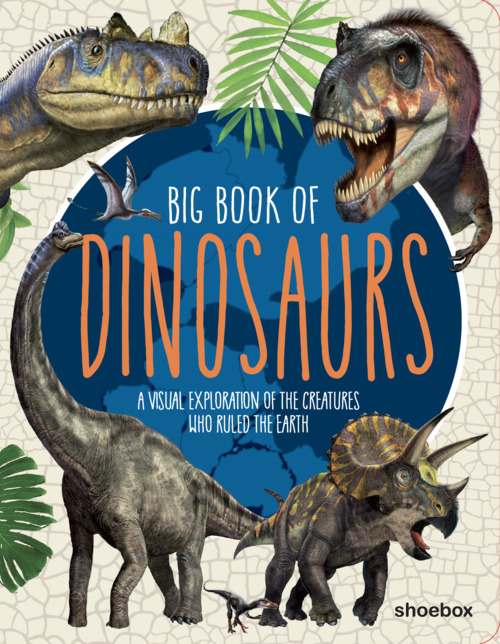 ebook cover of Big Book of Dinosaurs, by Marie-Eve Cote, Mathieu Fortin