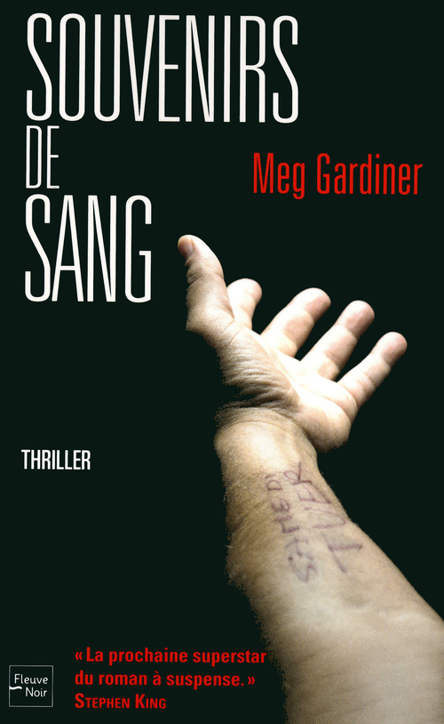 ebook cover of Souvenirs de sang, by Gardiner Meg, Jean-Pierre Roblain