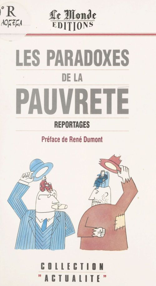 Couverture ebook de Les Paradoxes de la pauvreté, de Dumont