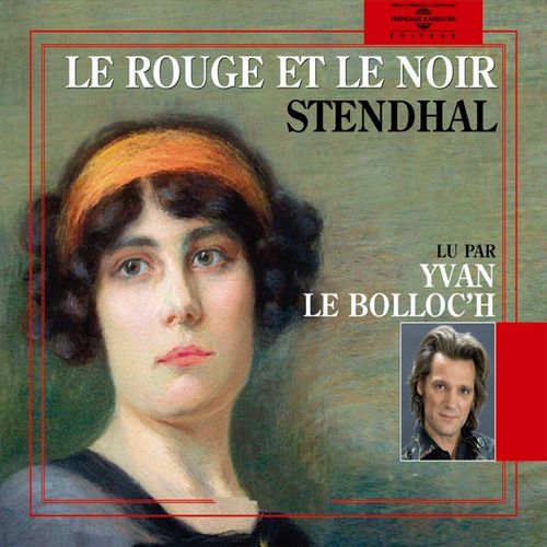 audiobook cover of Le rouge et le noir, by Stendhal