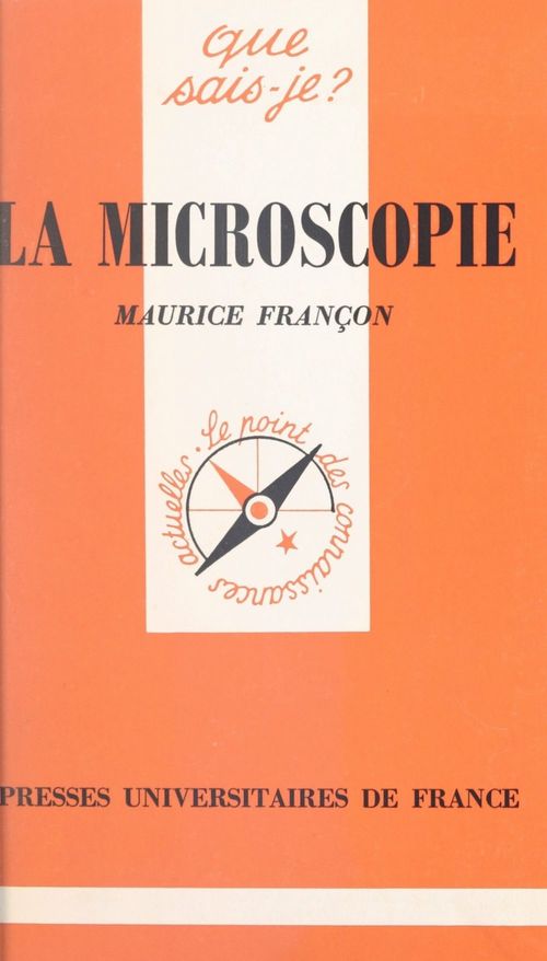 ebook cover of La microscopie, by Maurice Francon