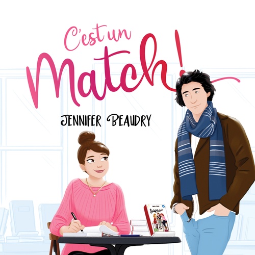 Couverture audiobook de C'est un match!, de Jennifer Beaudry