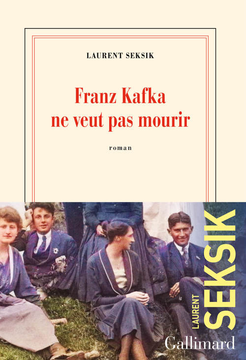 Couverture ebook de Franz Kafka ne veut pas mourir, de Laurent Seksik