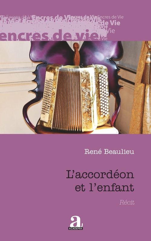Couverture ebook de L'accordéon et l'enfant, de René Beaulieu