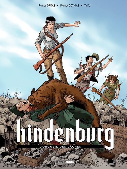 Couverture ebook de Hindenburg - Tome 2 - L'orgueil des laches, de Patrick Cothias, Patrice Ordas, Tieko