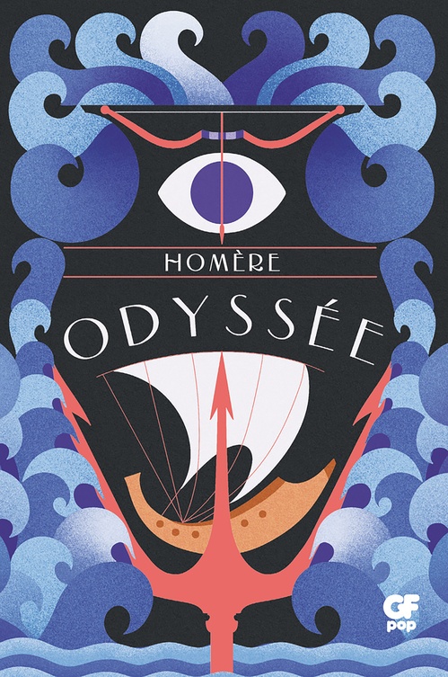 Couverture ebook de L'Odyssée, de Homère