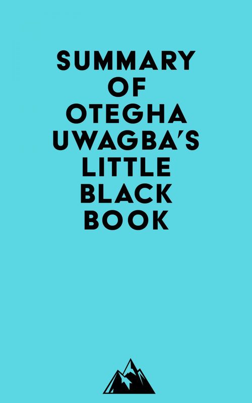 Couverture ebook de Summary of Otegha Uwagba's Little Black Book, de Everest Media