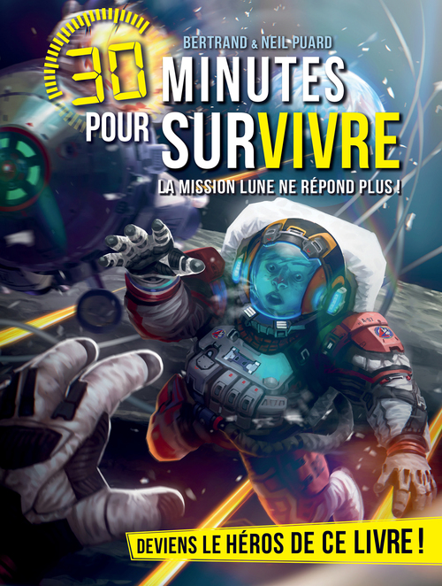 Couverture ebook de La Mission Lune ne répond plus !, de Bertrand Puard