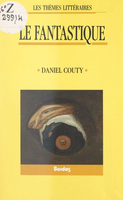 Couverture ebook de Le fantastique, de Daniel Couty