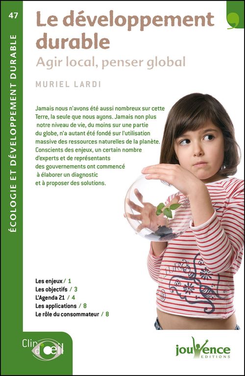 ebook cover of Le développement durable, by Muriel Lardi