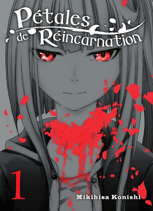 Couverture ebook de Pétales de réincarnation T01, de Mikihisa Konishi