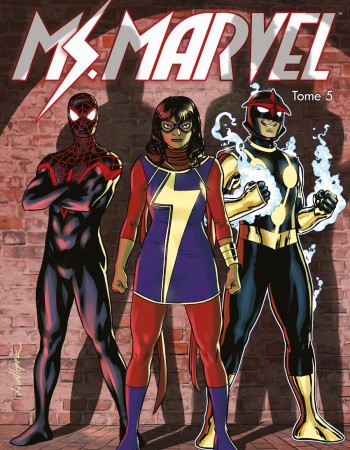 ebook cover of Ms. Marvel (2014) T05, by G. Willow Wilson, Adrian Alphona, Takeshi Miyazawa