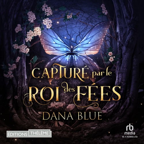 audiobook cover of Capturé par le roi des fées, by Dana Blue