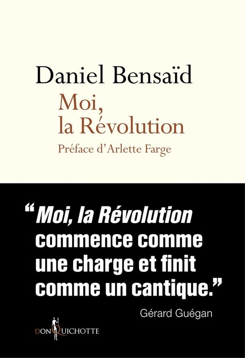 Couverture ebook de Moi, la Révolution, de Daniel Bensaïd