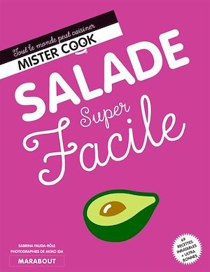 Couverture ebook de Super facile - Salades NED, de Sabrina Fauda-Rôle