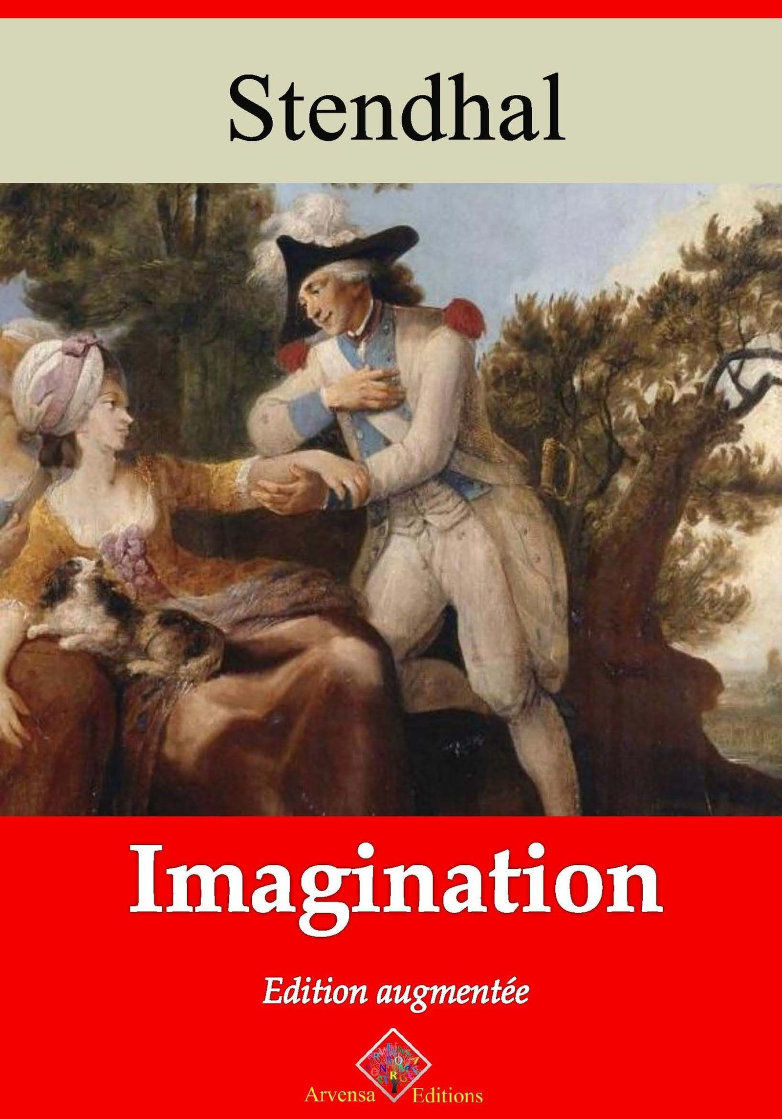 Couverture ebook de Imagination - suivi d'annexes, de Stendhal