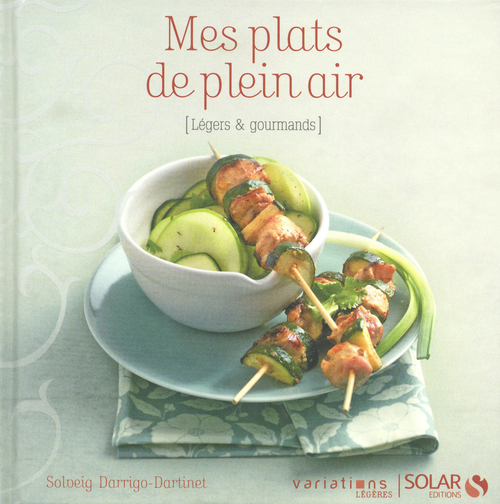 Couverture ebook de Mes plats de plein air - Légers et gourmands, de Darrigo-Dartinet