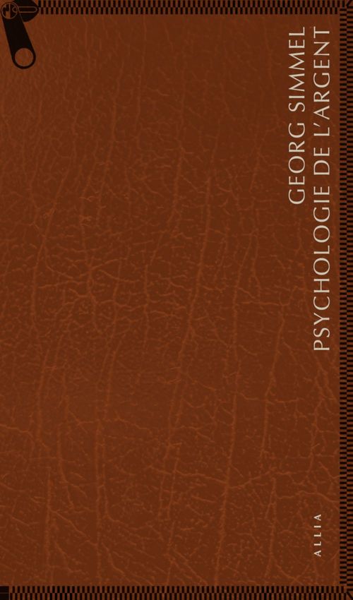 Couverture ebook de Psychologie de l'argent, de Georg Simmel