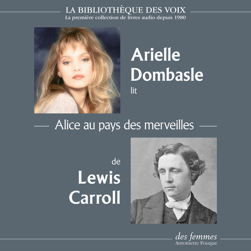 audiobook cover of Alice au pays des merveilles, by Lewis Carroll