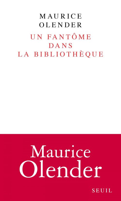 Couverture ebook de Un fantôme dans la bibliothèque, de Maurice Olender