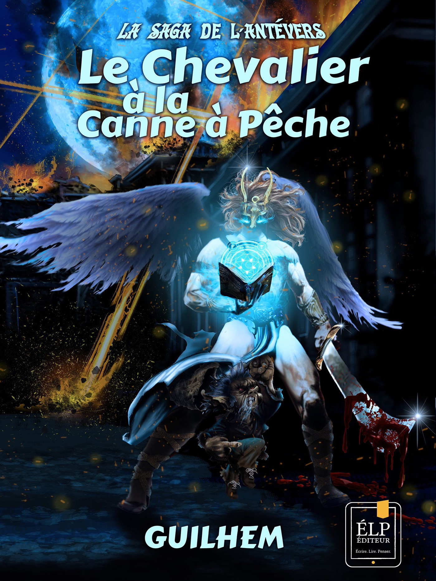 ebook cover of Le Chevalier à la canne à pêche, by Guilhem