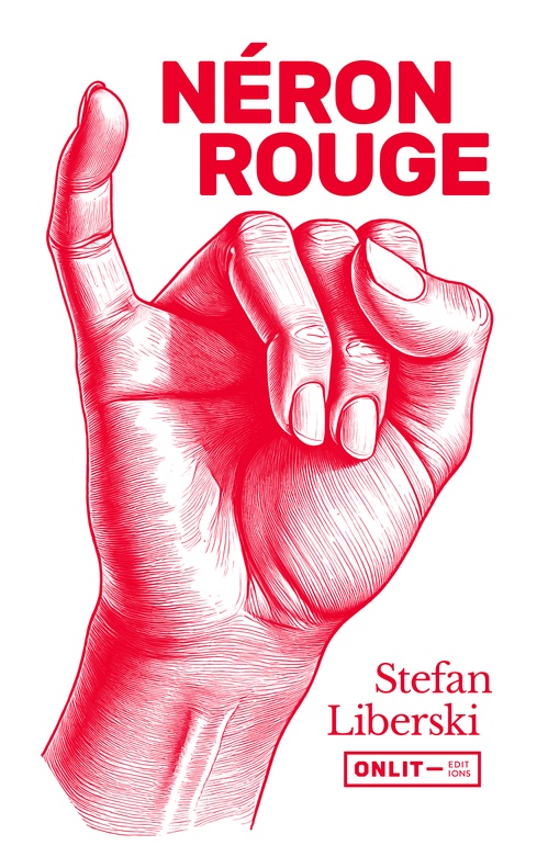 ebook cover of Néron rouge, by Stefan Liberski