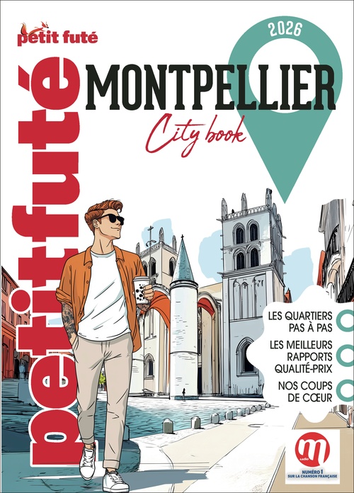 Couverture ebook de Guide Montpellier 2026 Petit Futé, de Collectif