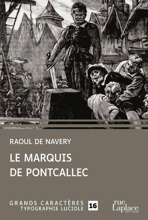 ebook cover of Le Marquis de Pontcallec, by Raoul de Navery