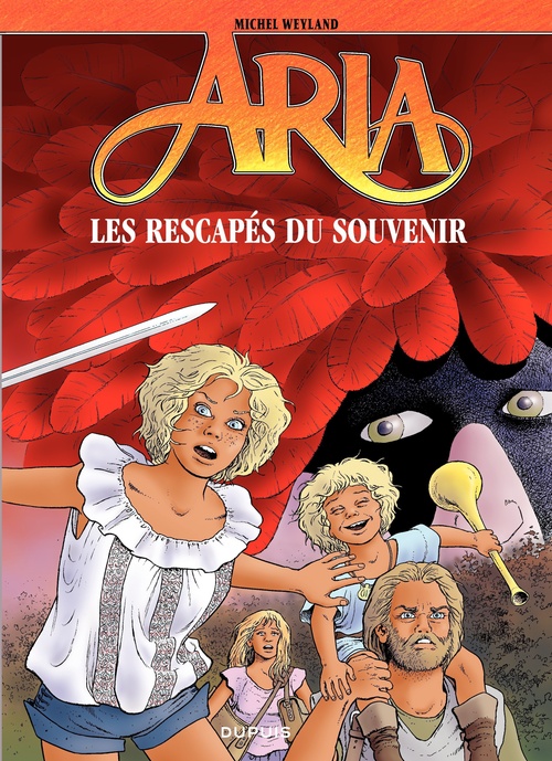 Couverture ebook de Aria - Tome 33 - Les rescapés du souvenir, de Michel Weyland