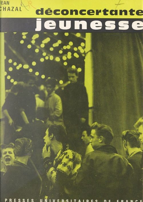 ebook cover of Déconcertante jeunesse, by Jean Chazal