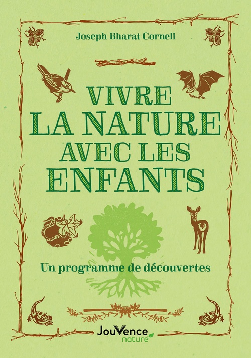 ebook cover of Vivre la nature avec les enfants, by Joseph Bharat Cornell