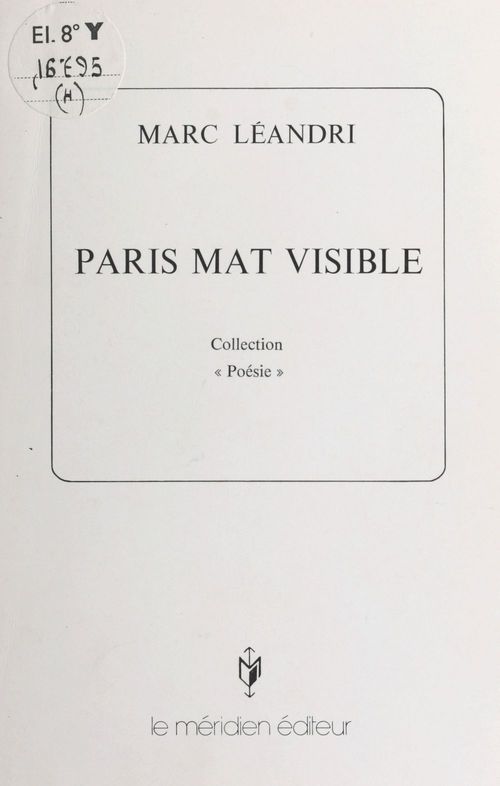 ebook cover of Paris mat visible, by Marc Leandri