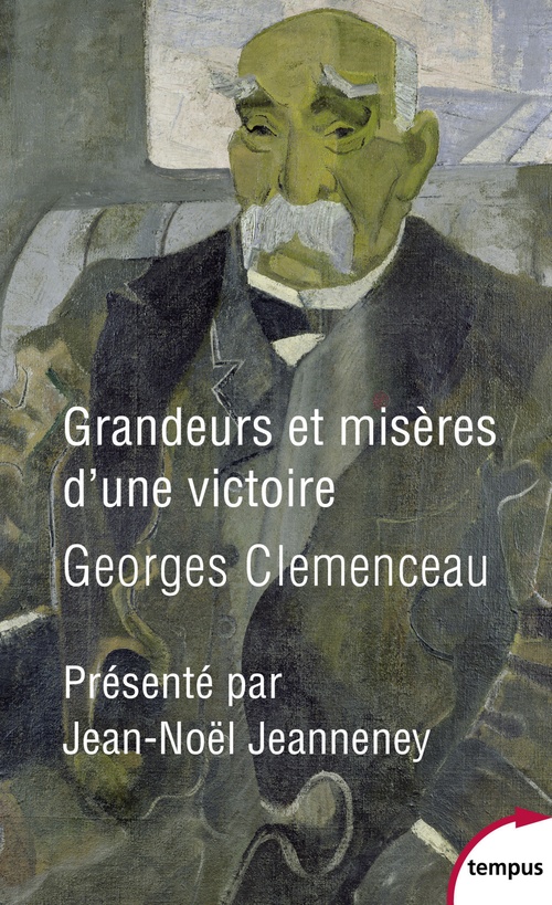 ebook cover of Grandeurs et misères d'une victoire, by Georges Clemenceau