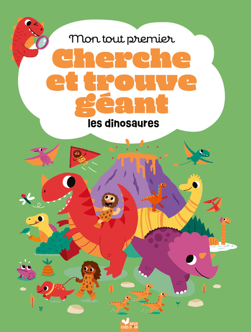ebook cover of Mon très grand cherche et trouve des dinosaures, by Michael Buxton