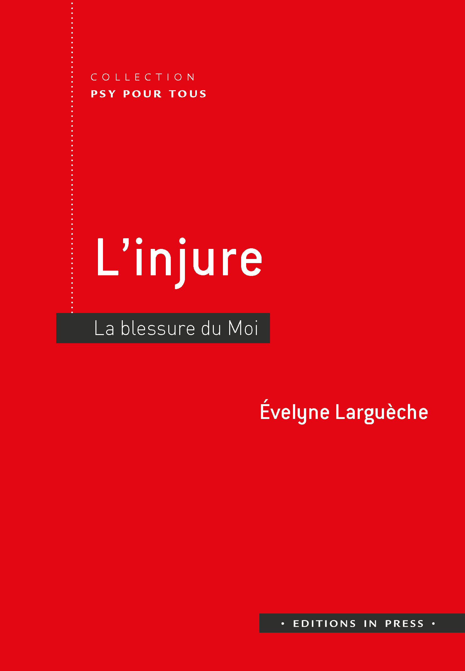 ebook cover of L´Injure, by Evelyne Larguèche