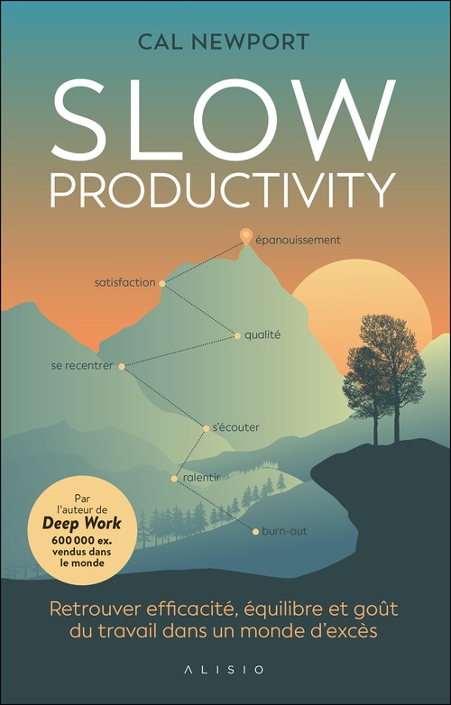 Couverture ebook de Slow productivity, de Cal Newport