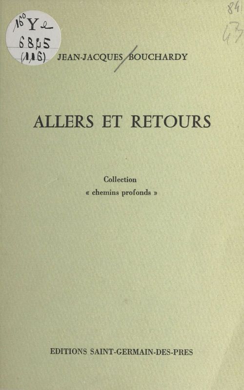 ebook cover of Allers et retours, by Jean-Jacques Bouchardy