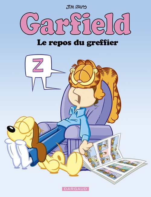 ebook cover of Garfield - Tome 77 - Le repos du greffier, by Jim Davis