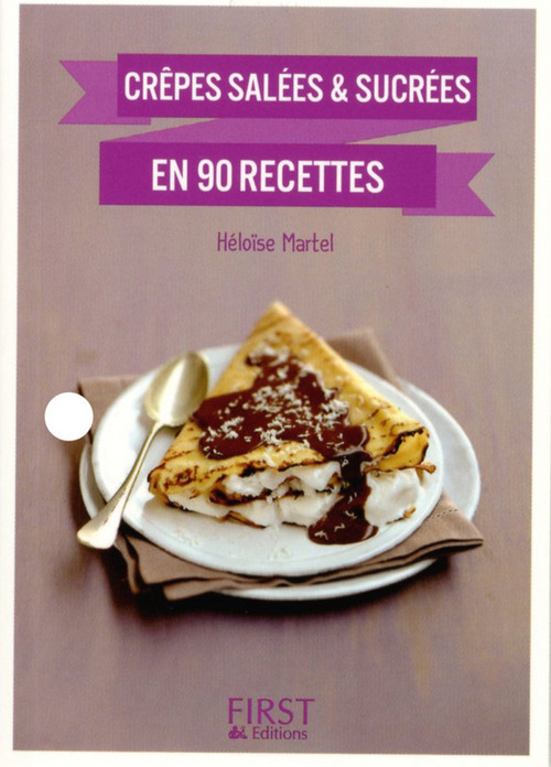 ebook cover of Petit Livre de - Crêpes en 90 recettes salées et sucrées, by Héloïse Martel