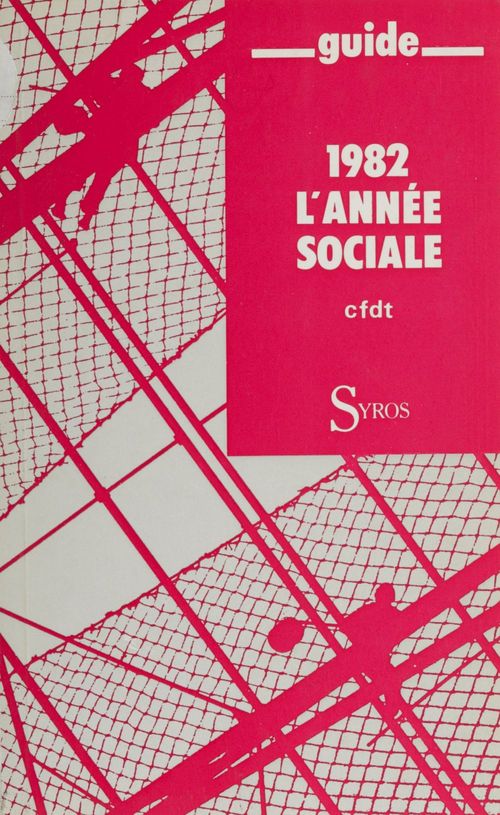 ebook cover of 1982 l'année sociale, by CFDT