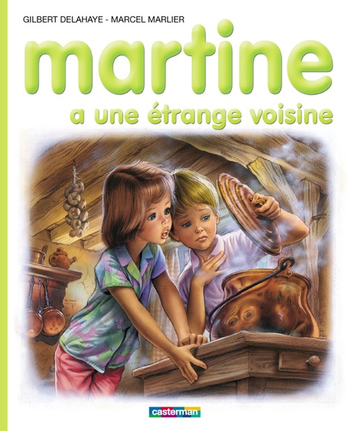 Couverture ebook de Martine a une étrange voisine, de Gilbert Delahaye, Marcel Marlier