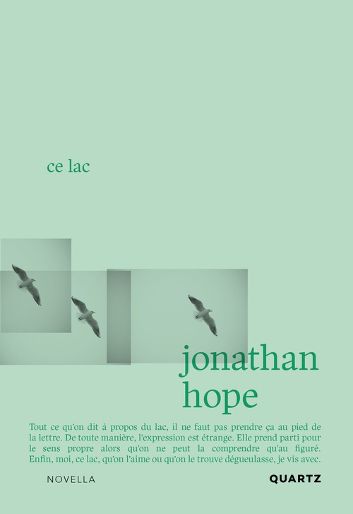 ebook cover of Ce lac, by Jonathan Hope