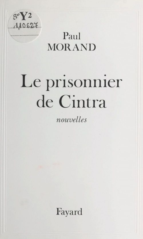 Couverture ebook de Le prisonnier de Cintra, de Paul Morand