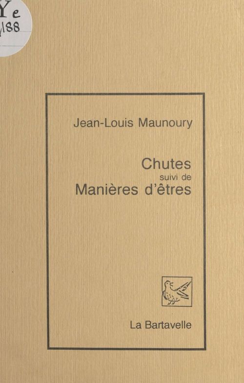 Couverture ebook de Chutes, de Jean-Louis Maunoury