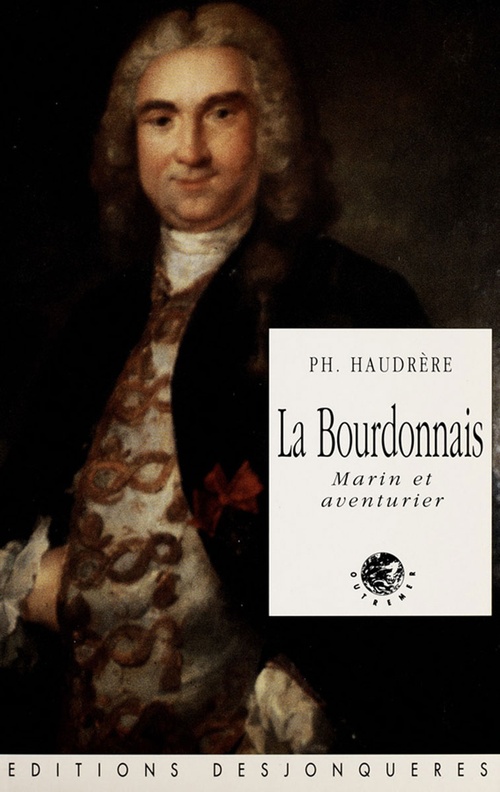 Couverture ebook de La Bourdonnais, de Philippe Haudrère