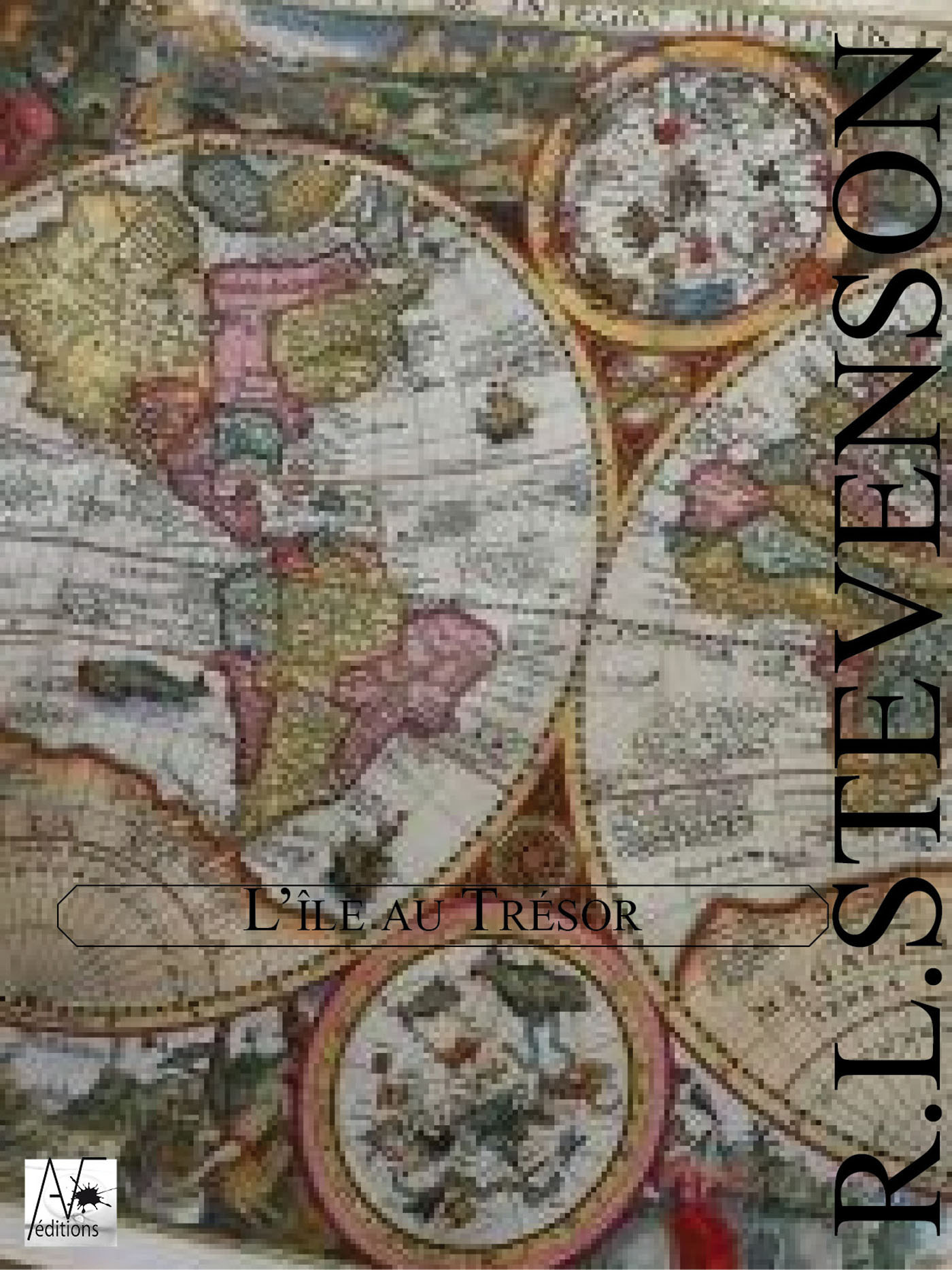 ebook cover of L'île au Trésor, by Robert Louis Stevenson