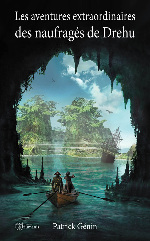 Couverture ebook de Les aventures extraordinaires des naufragés de Drehu, de Patrick Genin