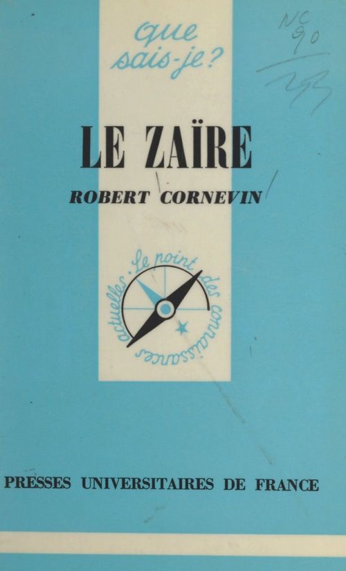 ebook cover of Le Zaïre, by Robert Cornevin