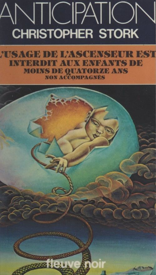 Couverture ebook de L'usage de l'ascenseur est interdit aux enfants de moins de quatorze ans non accompagnés, de Christopher Stork